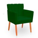 Ver imagem 6 de Kit com 2 Poltronas Cadeiras Elegante Confortável e Reforçada para Sala Carol Suede