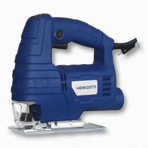 Serra Tico Tico Menegotti 400W Corte Angular Curvo Madeira Marcenaria Base Metálica Velocidade Única