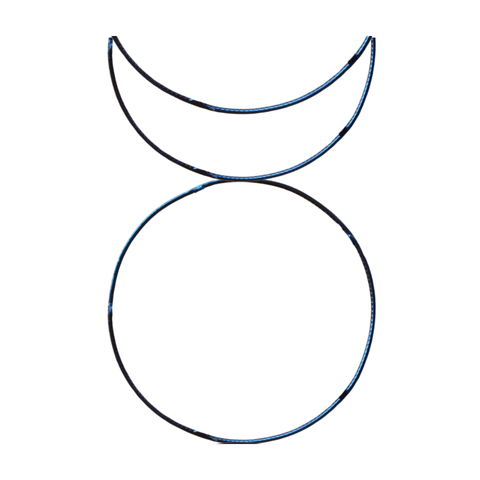 Símbolo Deus Cornífero em Ferro 25x37