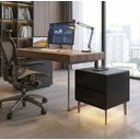 Ver imagem 4 de Mesa de Cabeceira Multifuncional Smart Genius: Carregador por Indução, Led Automático e Soft Close C
