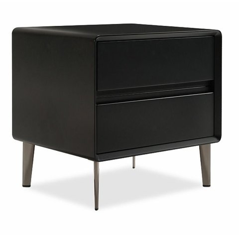 Mesa de Cabeceira Multifuncional Smart Genius: Carregador por Indução, Led Automático e Soft Close C