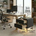 Ver imagem 5 de Mesa de Cabeceira Multifuncional Smart Genius: Carregador por Indução, Led Automático e Soft Close C