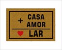 Ver imagem 1 de Tapete Capacho Casa + Amor