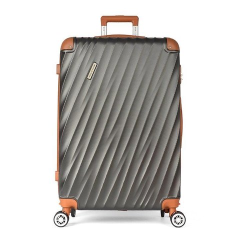 Mala Polo King Unitária Tamanho P Luxcell - Cor Grafite - Bordo Executiva de Mão