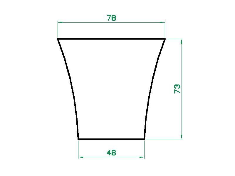 Vaso Plantar plantas Frutíferas Taça 70x80 - AZUL BEBE 019 - 2