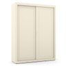 Dormitório Tutto New 2 Portas, Cômoda 1 Porta e Berço Off White com Capitonê - Matic Móveis - 2