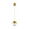 Pendente Moon Dourado 7W 420LM PD1521 Studioluce Branco Quente ST2321 - 1