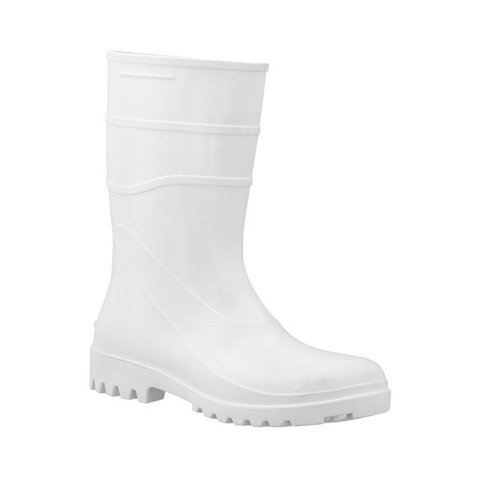 Bota Pvc Branca Cano Curto Workflex sem Forro Ca 37130 - 39