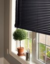 Ver imagem 5 de Persiana Horizontal PVC Preta 80 (L) x 160 (A) cm Cortina Completa C/ Kit de instalação 0,80 x 1,60