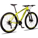 Ver imagem 2 de Bicicleta Aro 29 Dropp Race 27V Câmbios Importado Suspensão Trava - Amarelo - 21