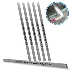 Bits Quadrado 1/4 X 6 - 50% em Aço Rápido com Cobalto Hss-c0 - 6 Peças