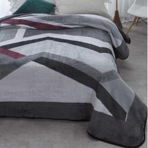 Cobertor Jolitex Kyor Plus Casal Unissex 180x220 Amalfi-cinza