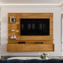 Ver imagem 1 de Painel Suspenso 3 Prateleiras 200cm Atena 286 Madetec