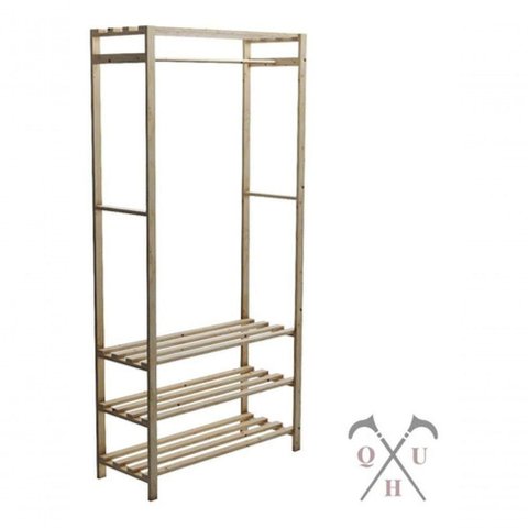 Organizadora 4 Prateleiras Plantas Moderno Pinus