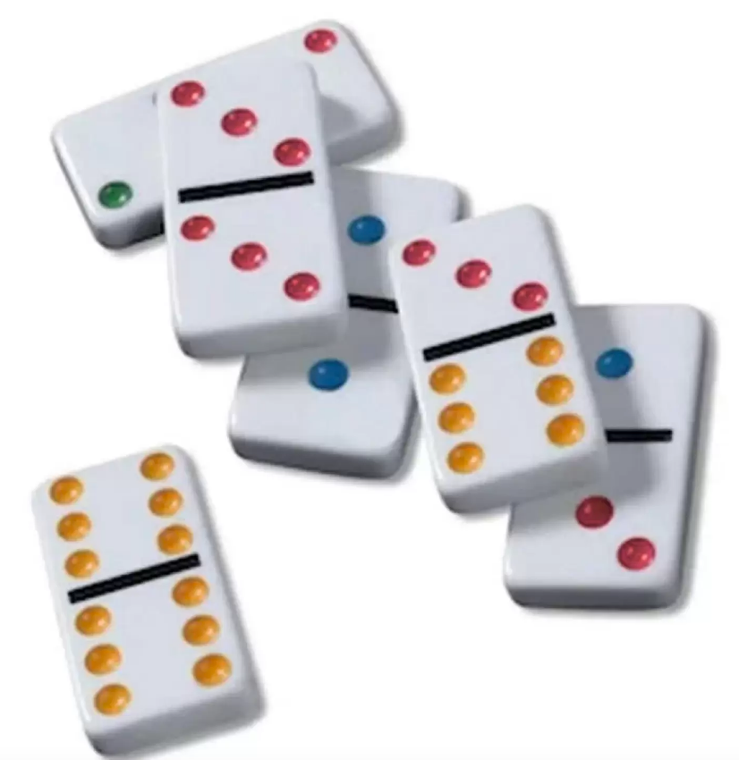 Jogo Domino 28 Pedras Brincar Jogar Lk510f