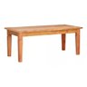 Mesa de Jantar 1,8 M Madeira Maciça Natural - 1