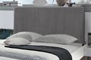 Ver imagem 2 de Painel Vitoria 120 cm Suede Cinza