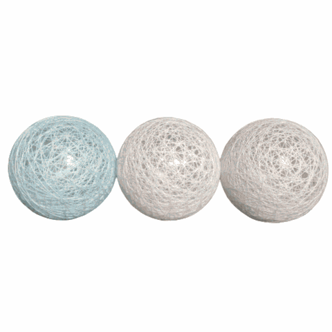 Cordão de Luz Candy Blue Fio de Luz 20 Leds Ninis Bivolt