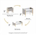 Ver imagem 3 de Berço Bo Branco com Pés em Branco Cia do Móvel