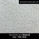 Ver imagem 4 de Poltrona Decorativa Naomi Base Giratoria Boucle Tce 1010 Moll