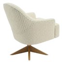 Ver imagem 6 de Poltrona Decorativa Naomi Base Giratoria Boucle Tce 1010 Moll