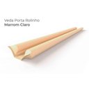 Ver imagem 2 de VEDA PORTAS ROLINHO MARROM CLARO 100CM 00257 COMFORT DOOR