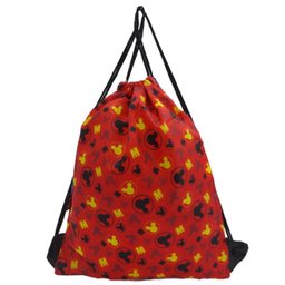 Mochila tipo Saco de Costas Infantil Mickey Hey Vermelho - 2