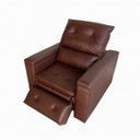 Ver imagem 7 de Poltrona do Papai Retrátil Reclinável Confortável em Corino