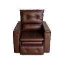 Ver imagem 5 de Poltrona do Papai Retrátil Reclinável Confortável em Corino