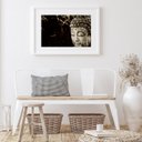 Ver imagem 2 de Quadro Horizontal Buda - 60x48cm:madeira Preta