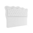 Ver imagem 1 de Cabeceira para Cama Box Queen 160 Cm Eliza Corino Branco I02 - D'Rossi