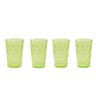 Jarra Acrílico com 4 Copos Agua Suco Gelo Decorativo Verde - 3