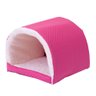 Cama Pet para Cachorro ou Gato Iglu Toca Sherpa Pink [f101] - 2