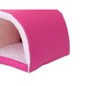 Cama Pet para Cachorro ou Gato Iglu Toca Sherpa Pink [f101] - 4