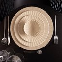 Ver imagem 2 de Prato para Sobremesa 20cm Gerbera Bege Melamina Mesa Posta C
