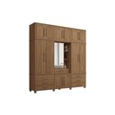 Ver imagem 1 de Guarda Roupa 13 Portas 1 e 7 Gavetas Londres Capelinha Jatobá - Santos Andirá