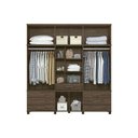 Ver imagem 7 de Guarda Roupa 13 Portas 1 e 7 Gavetas Londres Capelinha Jatobá - Santos Andirá