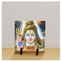 Ver imagem 2 de Quadro Azulejo Deusa Chiva Indu India