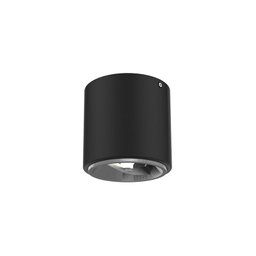 Spot de Sobrepor Taschibra Cannon Ar111 Gu10 Redondo Bivolt Preto - 1