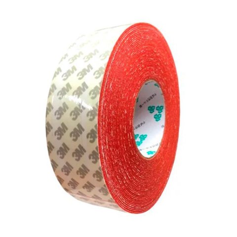 2221 - Battools Fita Camurça Vermelho 5cmx15mt