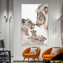 Ver imagem 2 de Quadro Família Aquarela -- BR ARTES Pequeno 60x40