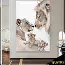 Ver imagem 3 de Quadro Família Aquarela -- BR ARTES Pequeno 60x40