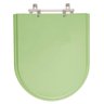 Assento Sanitário Poliester Jasmim Verde Claro para Vaso Fiori - 1