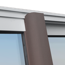 Ver imagem 5 de Porta Correr 3F.Móv.1/3 210 x 120 Elite c/Fechad.Tetra V.Ref.Mix Corten Brimak