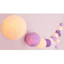 Ver imagem 3 de Bolinhas de Luz Cormilu Led, À Pilha, 20 Bolas, 2.8m, (lilás e Branco)