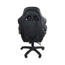 Ver imagem 3 de Kit 2 Cadeiras Gamer Stillus Ergonômica com Apoio para Os Pés - Preto + E-book