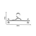 Ver imagem 2 de Kit com 50un. Cabide Saia com Presilha em Ps Cristal