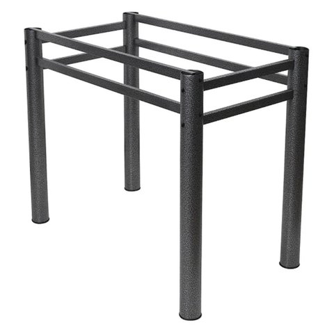 Base Retangular Para Mesa Jantar Vidro Pedra Madeira2 1.20mt:Texturizado