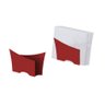 Porta Guardanapo de Mesa Vermelho 2un - 1