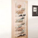 Ver imagem 6 de Sapateira Vertical de Parede para 36 Pares - Organize com Estilo Cor:branca